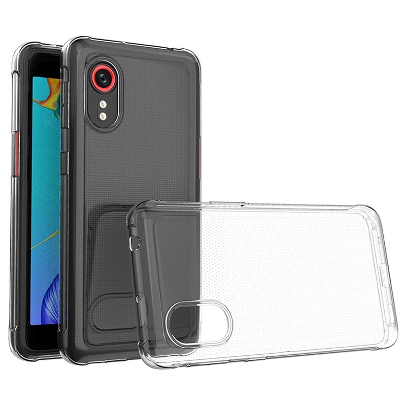 Coque Samsung Galaxy Xcover 5 Antidérapante en TPU Transparente — free download
