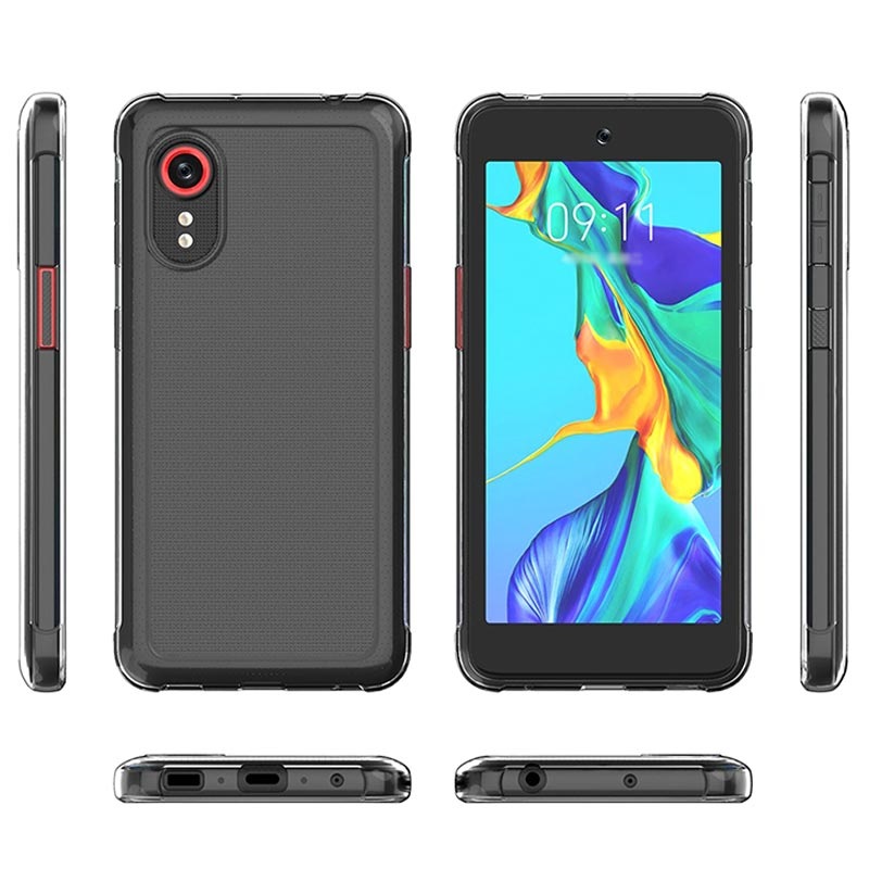 Coque Samsung Galaxy Xcover 5 Antidérapante en TPU Transparente — free download
