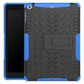 Coque Hybride iPad 9.7 2017/2018 Antidérapante avec Béquille - Bleue / Noire