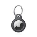 Apple AirTag Tech-Protect Étui en TPU rugueux avec porte-clés - Noir