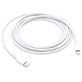Câble Lightning vers USB-C Apple MKQ42ZM/A - 2m - Blanc