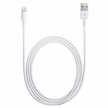 Câble Lightning / USB Apple MQUE2ZM/A - iPhone, iPad, iPod - Blanc - 1m