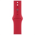 Apple Watch 7 WiFi MKN23FD/A - Aluminium, Bracelet Sport Rouge, 41mm