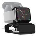 Support 2-en-1 pour Apple Watch / AirPods Pro T065 - Noir