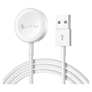 Câble de recharge Apple Watch Lippa - 1m, 5W - Blanc
