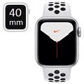 Apple Watch Nike Series 5 GPS MX3R2FD/A - 40mm - Argenté