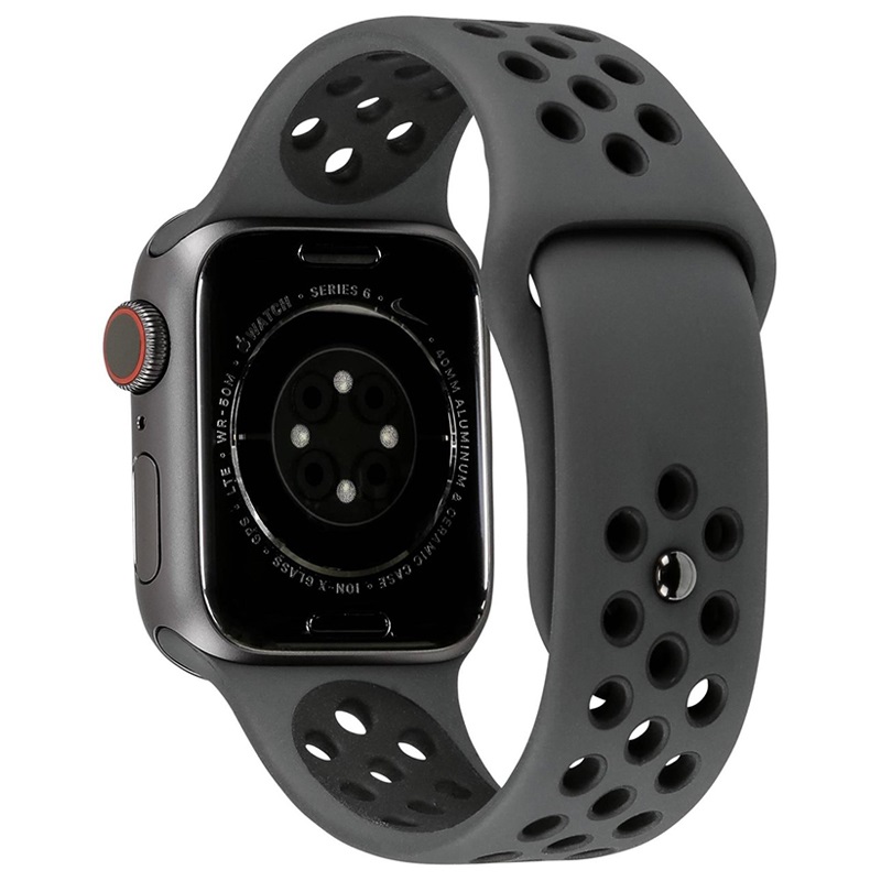 Apple Watch Nike Series 6 LTE M09Y3FD/A - 44mm - Gris Sidéral
