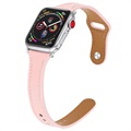 Bracelet Apple Watch Series 7/SE/6/5/4/3/2/1 en Cuir Premium - 41mm/40mm/38mm - Rose