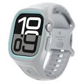 Étui Spigen Liquid Air Pro pour Apple Watch Series 10 avec bracelet - 46mm - Gris