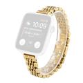 Apple Watch Series 10/9/8/SE (2022)/7/SE/6/5/4/3/2/1 - Bracelet élégant en acier inoxydable - 42mm/41mm/40mm/38mm - Or