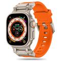 Apple Watch Series Ultra 2/Ultra/10/9/8/SE (2022)/7/SE/6/5/4/3/2/1 Tech-Protect Delta Pro Strap - 49mm/46mm/45mm/44mm/42mm - Noir / Titane