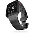 Bracelet Tech-Protect LinkBand pour Apple Watch Series Ultra 2/Ultra/10/9/8/SE (2022)/7/SE/6/5/4 - 49mm/46mm/45mm/44mm/42mm - Noir
