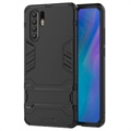 Coque Hybride Armor pour Huawei P30 Pro avec Béquille - Série Armor - Noire