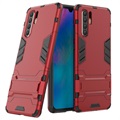 Coque Hybride Armor pour Huawei P30 Pro avec Béquille - Série Armor - Rouge