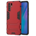 Coque Hybride Armor pour Huawei P30 Pro avec Béquille - Série Armor - Rouge