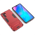 Coque Hybride Armor pour Huawei P30 Pro avec Béquille - Série Armor - Rouge