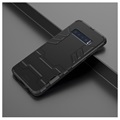 Coque Hybride Samsung Galaxy S10 avec Béquille - Série Armor - Noire
