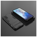 Coque Hybride Samsung Galaxy S20+ avec Béquille - Série Armor - Noir