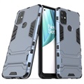 Coque Hybride OnePlus Nord N10 5G avec Béquille - Série Armor - Bleu