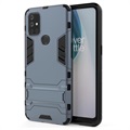 Coque Hybride OnePlus Nord N10 5G avec Béquille - Série Armor - Bleu