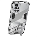 Coque Hybride avec Béquille Série Armor Xiaomi Redmi 10/10 Prime - Argentée