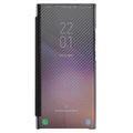 Étui à Rabat Armored Guards Samsung Galaxy S22 5G - Fibre de Carbone - Noir