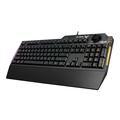 Asus TUF K1 RGB Gaming Keyboard - Nordic Layout - Noir