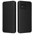 Étui à Rabat Asus Zenfone 11 Ultra - Fibre de Carbone - Noir