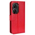 Étui Portefeuille Asus Zenfone 9 avec Fermeture Magnétique - Rouge