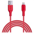 Câble USB-C / Lightning MFi Aukey CB-AL2 - 2m - Rouge