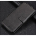 Étui Portefeuille Samsung Galaxy S10 avec Support - Azns - Noir