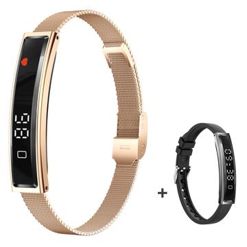B3 Smart Bracelet / Fitness Tracker avec deux bracelets - Or