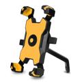 Support Téléphone Vélo Universel BG-116 - 3.5"-6.8" - Vue arrière - Jaune