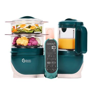 Robot de cuisine 6-en-1 Babymoov Nutribaby+ - Vert