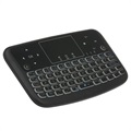 Clavier / Pavé Tactile sans Fil Rétroéclairé pour Smart TV A36 - Noir