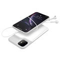 Coque Batterie iPhone 11 - 6000mAh - Blanc / Gris