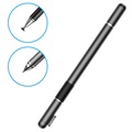 Stylet Capacitif & Stylo à Bille 2-en-1 Baseus - Noir