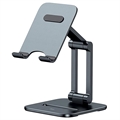 Support Bureau Pliable Baseus Biaxial pour Smartphone - Gris