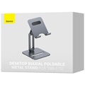 Support de Bureau Pliable en Métal Baseus Biaxial pour Tablette