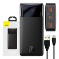 Baseus Bipow Digital Display 20W Power Bank 20000mAh - Noir