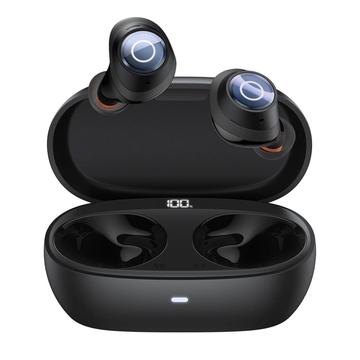 Baseus Bowie MA20 Pro Écouteuses True Wireless - Hybrid ANC, Mode transparent, 38h Battery, IPX6 - Noir