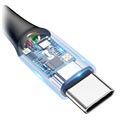 Câble Type-C Baseus C-shaped Light Intelligent Power-off - 1m