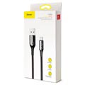 Câble Type-C Baseus C-shaped Light Intelligent Power-off - 1m