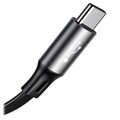 Câble USB Rétractable 3-en-1 Baseus - 1.2m