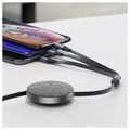 Câble USB Rétractable 3-en-1 Baseus - 1.2m