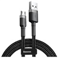 Câble MicroUSB Baseus Cafule CAMKLF-CG1 - 2m - Gris / Noir