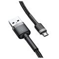 Câble MicroUSB Baseus Cafule CAMKLF-CG1 - 2m - Gris / Noir