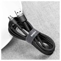 Câble MicroUSB Baseus Cafule CAMKLF-CG1 - 2m - Gris / Noir