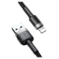 Câble Lightning / USB 2.0 Baseus Cafule - 1m - Noir / Gris