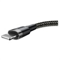Câble Lightning / USB 2.0 Baseus Cafule - 1m - Noir / Gris